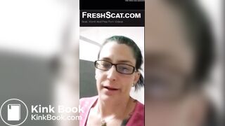 Tattooed and pierced public shit