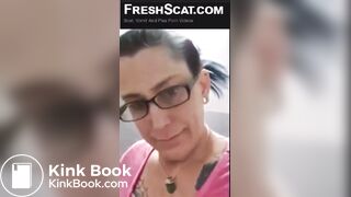 Tattooed and pierced public shit