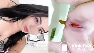 TikToker Shitting
