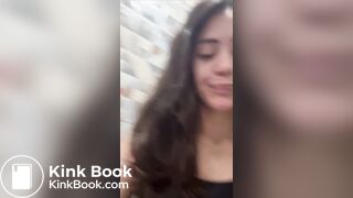 Sexy brasileira spreads her ass and poops for me