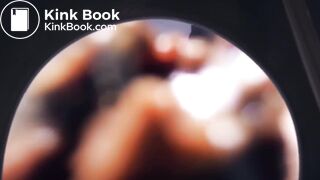 Girl poops soft shit on your face afther suppository