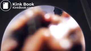 Girl poops soft shit on your face afther suppository