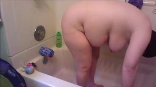 fat slut testing enema