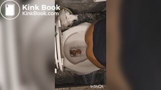 Ebony girl shitting at friends house - video 2