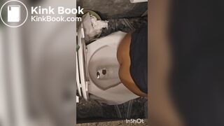 Ebony girl shitting at friends house - video 2