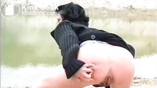 Public shitting public at a Lake