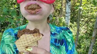 Scat eating - video 73