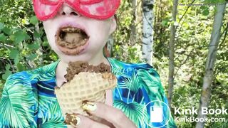 Scat eating - video 73