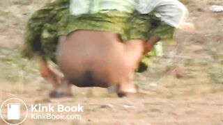 Desi teenager shitting nicely