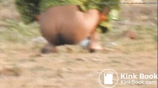 Desi teenager shitting nicely