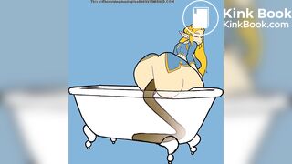 Girl pooping - video 699