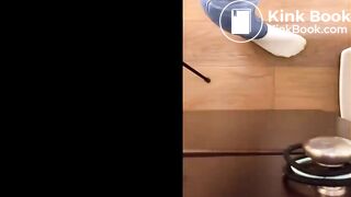 ABDL girl messing pullup under jeans..