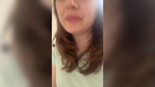 french woman licks her poop on the toilet