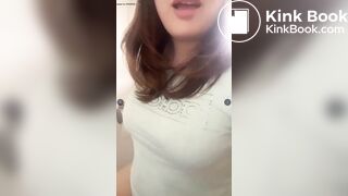 french woman licks her poop on the toilet