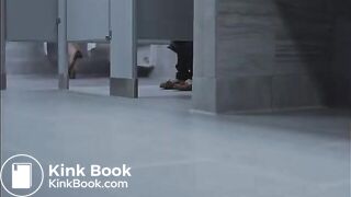 Woman shitting on the toilet - video 2