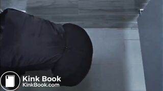 Woman shitting on the toilet - video 2