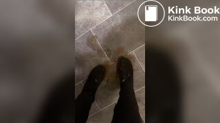 Women playing with overknee boots and shit