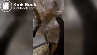 Women playing with overknee boots and shit