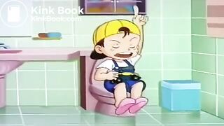 A Girl Has to Shit While Her Brother is on the Can