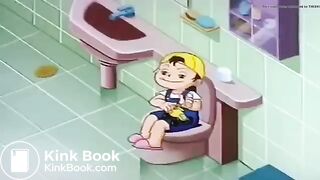 A Girl Has to Shit While Her Brother is on the Can