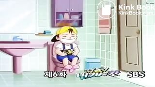 A Girl Has to Shit While Her Brother is on the Can