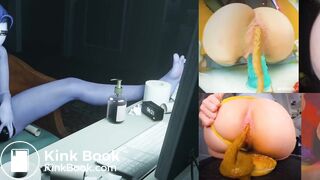 Widowmaker Goons To Scat Porn! - Edit