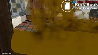 Star Fox Female and Krystal Hyperscat