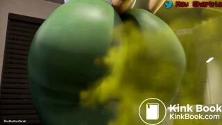 Star Fox Female and Krystal Hyperscat