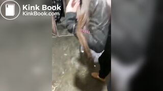 SCAT SLAVE eat public toilet shit - ... - puke