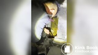 SCAT SLAVE eat public toilet shit - ... - puke