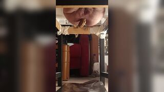 Intense and fat turds rip my Ass wide open