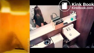 PEEPING AT CHINESE GIRLS USING THE RESTROOM.video-059