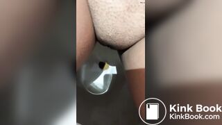 Busty Latina teen shits for me