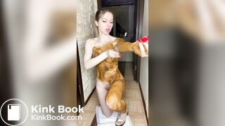 full body smear and cum