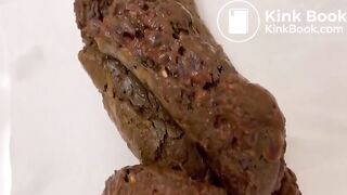 Amateur lady lovely poo..