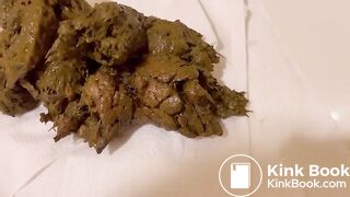 Amateur lady lovely poo..