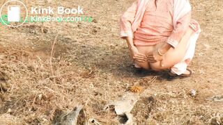 Hot desi girl shitting