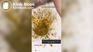 She unleashes thunderous DIARRHEA splashes - video 4