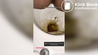 She unleashes thunderous DIARRHEA splashes - video 4