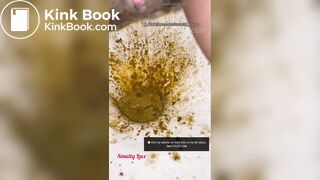 She unleashes thunderous DIARRHEA splashes - video 4