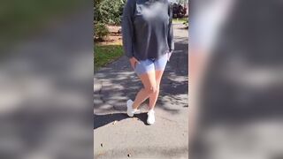 Panty Shit in Public