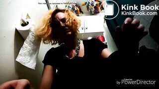 Girl has a urgent diarrhea (fake)