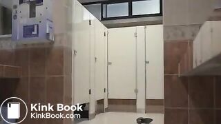 Women has diarrhea in haunted bathroom