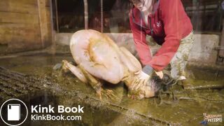 Kaitlyn Farmhand Gone Wrong - punishment in cowshit