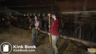 Kaitlyn Farmhand Gone Wrong - punishment in cowshit