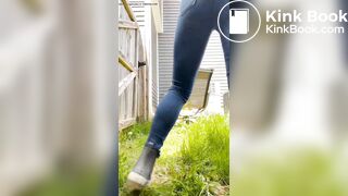 nice log in the back yard