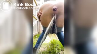 nice log in the back yard