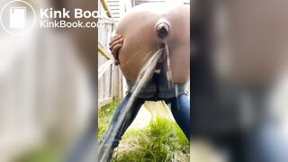 nice log in the back yard