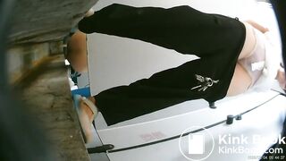 Peeping at Chinese girls using the restroom.ZAA_09