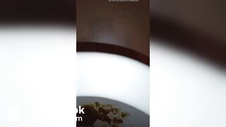 hot girl is full of diarrhea and farts